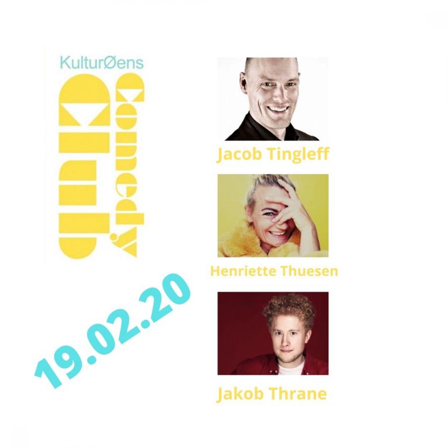 KulturØens Comedy Club Forår 2020 - 1. Afdeling
